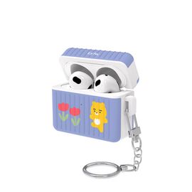 [S2B] Kakao Friends April Shower AirPods3 Compatibility Carrier Combo Case - Apple Bluetooth Earphones All-in-One Case - Made in Korea